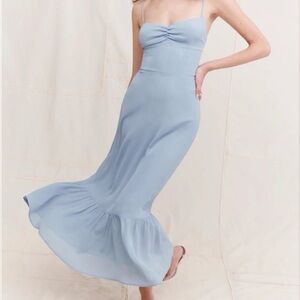 Reformation Emeryson Dress color mineral